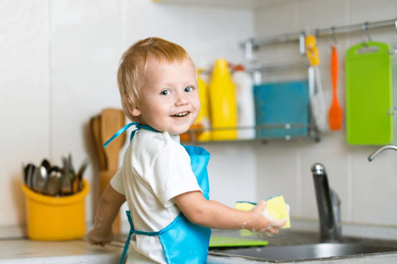 как приучить ребенка к чистоте